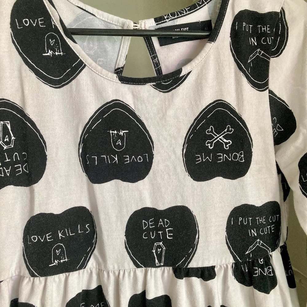 Iron Fist Bittersweet Babydoll Dress Candy Heart